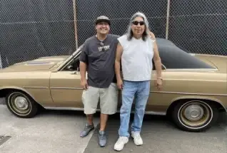The family owners of Hawaiian Art and Gallery, a local arts partner of Jackie Rey's Kona.