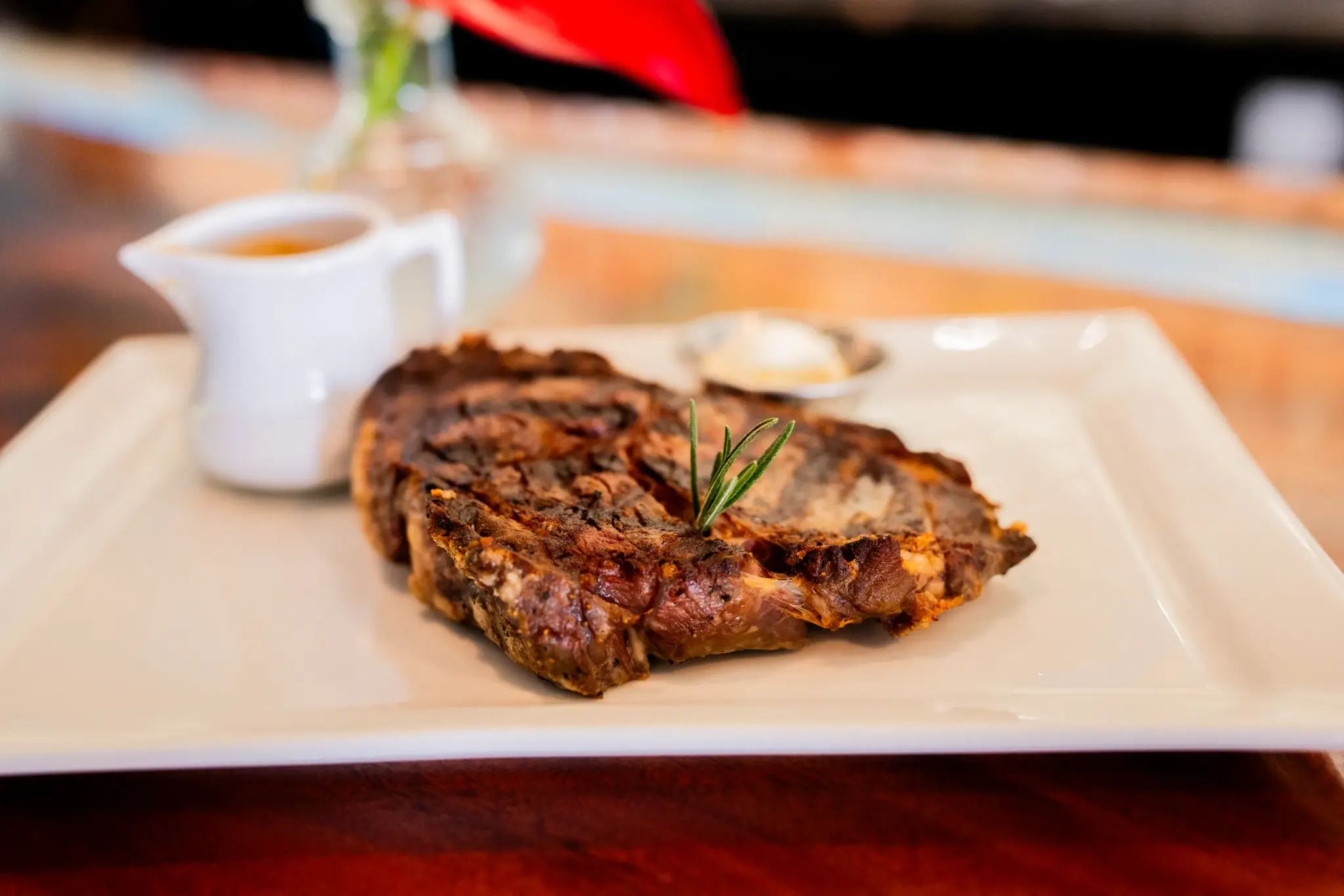 12 oz. Ribeye at Jackie Rey's Ohana Grill.